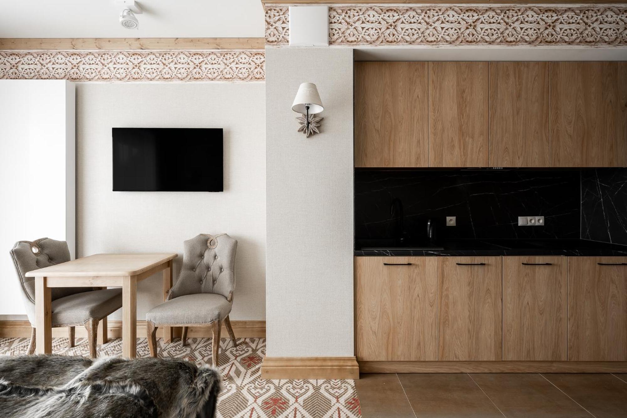 Apartamenty Aries Residence Bukowina บุโควินา ทัตซานสกา ภายนอก รูปภาพ